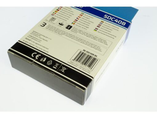 Calculator Rebell-SDC408-BX zwart desktop