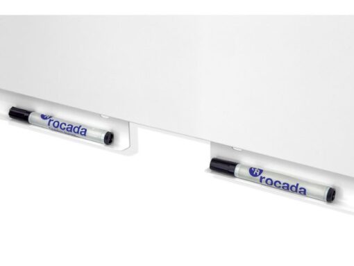 Whiteboard Rocada Skinmatt 100x150cm wit