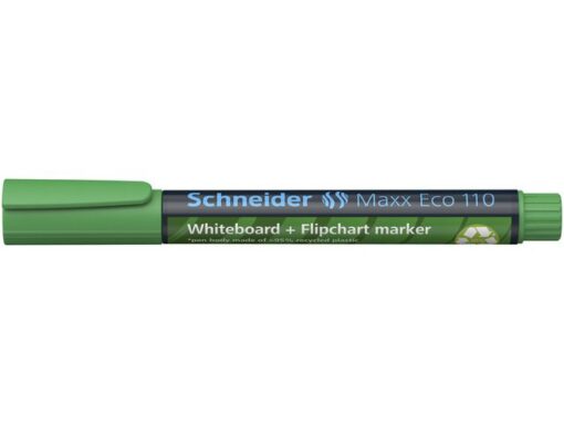 Boardmarker Schneider Maxx Eco 110 navulbaar ronde punt     groen