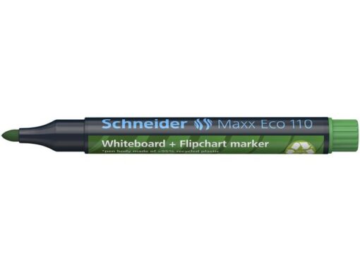 Boardmarker Schneider Maxx Eco 110 navulbaar ronde punt     groen