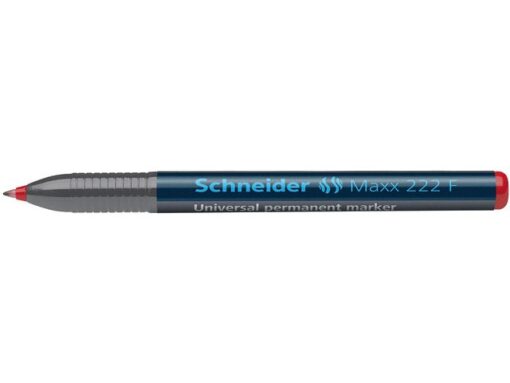 Universele marker Schneider Maxx 222 F permanent rood