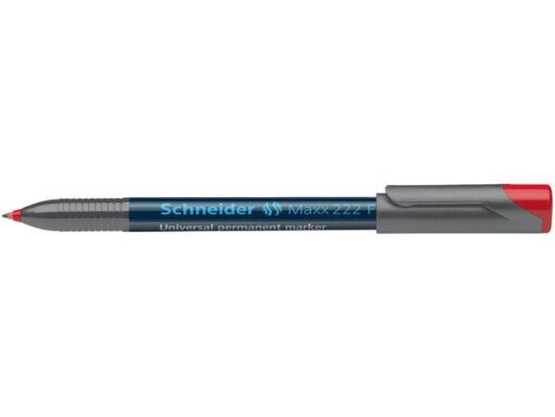 Universele marker Schneider Maxx 222 F permanent rood