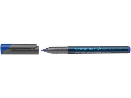 Universele marker Schneider Maxx 222 F permanent blauw