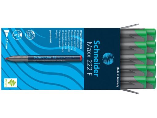 Universele marker Schneider Maxx 222 F permanent groen