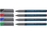 Universele marker Schneider Maxx 220 S permanent etui a 4   stuks assorti