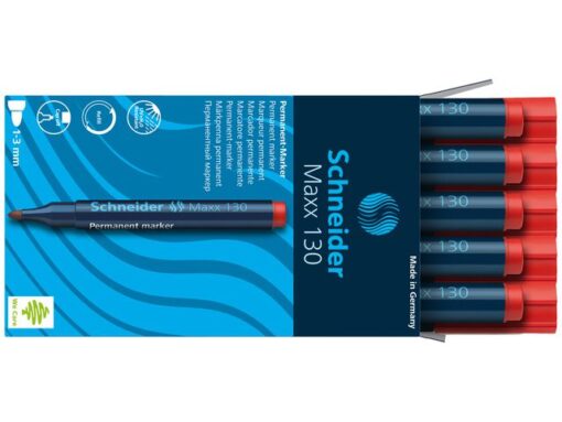 Marker Schneider Maxx 130 permanent ronde punt rood