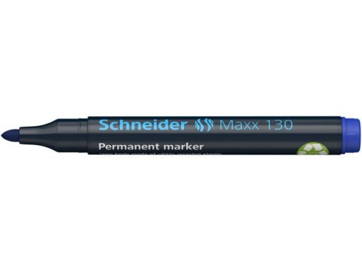 Marker Schneider Maxx 130 permanent ronde punt blauw