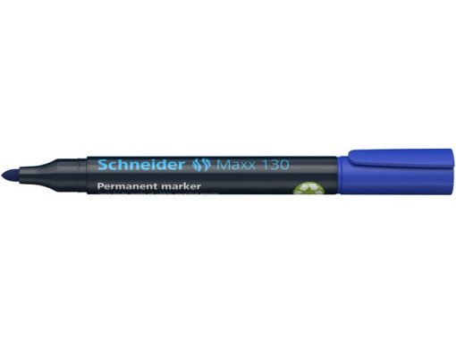 Marker Schneider Maxx 130 permanent ronde punt blauw