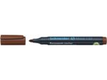 Marker Schneider Maxx 130 permanent ronde punt bruin