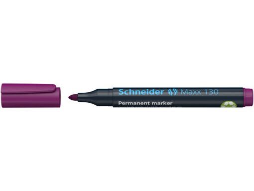 Marker Schneider Maxx 130 permanent ronde punt paars