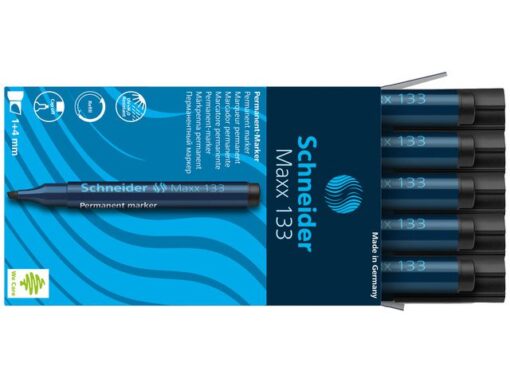 Marker Schneider Maxx 133 permanent beitelpunt zwart