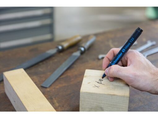 Marker Schneider Maxx 133 permanent beitelpunt zwart