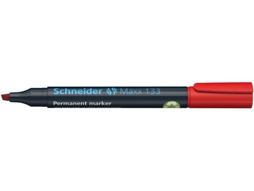 Marker Schneider Maxx 133 permanent beitelpunt rood