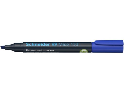 Marker Schneider Maxx 133 permanent beitelpunt blauw