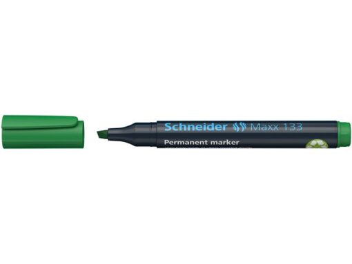 Marker Schneider Maxx 133 permanent beitelpunt groen