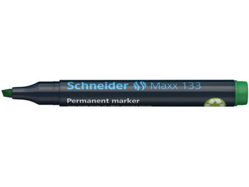 Marker Schneider Maxx 133 permanent beitelpunt groen
