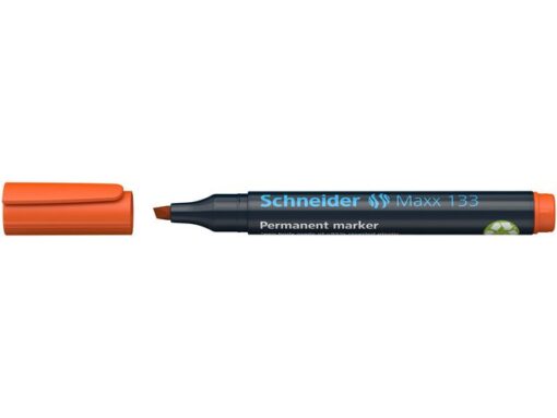 Marker Schneider Maxx 133 permanent beitelpunt oranje