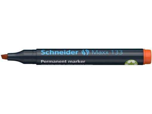 Marker Schneider Maxx 133 permanent beitelpunt oranje