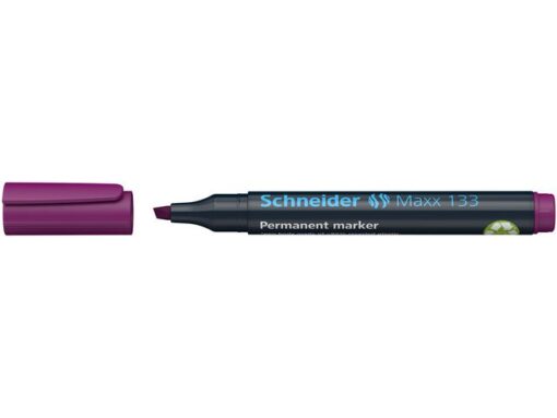 Marker Schneider Maxx 133 permanent beitelpunt paars