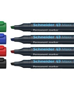 schrijfbreedte ca. 1 - 4 mm. De speciaal ontwikkelde koppunt staat buiten de schachtrand en kan zelfs bij sterke druk niet in de marker gedrukt worden. Praktische clipdop en 'Cap-Off' inkt