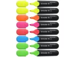 Tekstmarker Schneider Job 150 etui a 8 stuks assorti kleuren