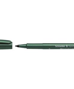 8mm. De groene houder heeft een matte metallic glans en bestaat uit PP voor een lange houdbaarheid. De cap-off inkt droogt niet uit