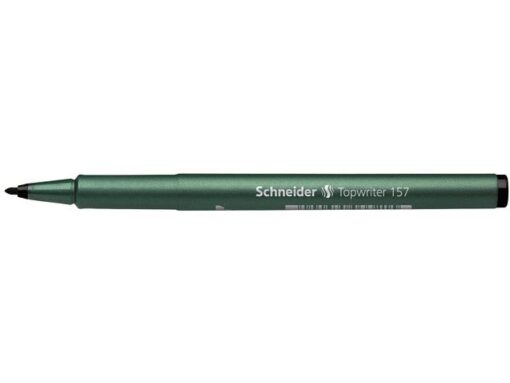 Fibrepen Schneider Topwriter 157 0,8 mm zwart