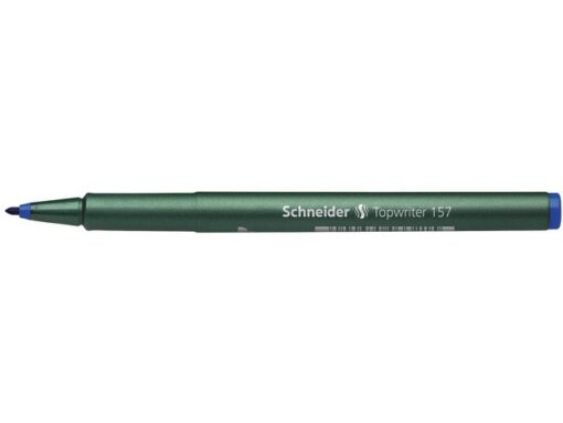 Fibrepen Schneider Topwriter 157 0,8 mm blauw