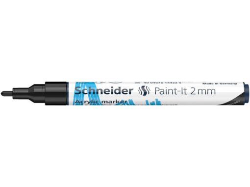Acryl Marker Schneider Paint-it 310 2mm zwart