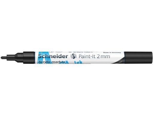 Acryl Marker Schneider Paint-it 310 2mm zwart