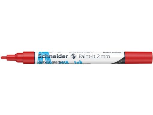 Acryl Marker Schneider Paint-it 310 2mm rood