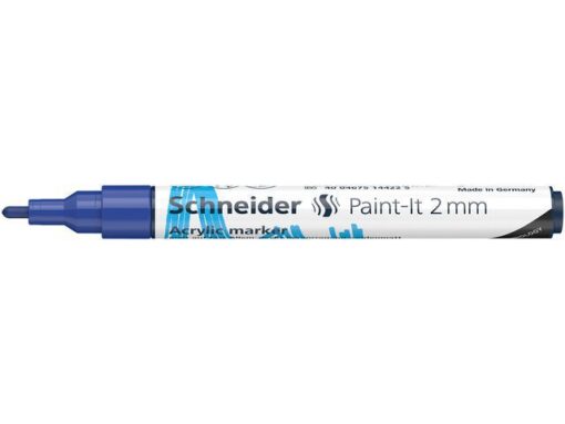 Acryl Marker Schneider Paint-it 310 2mm blauw