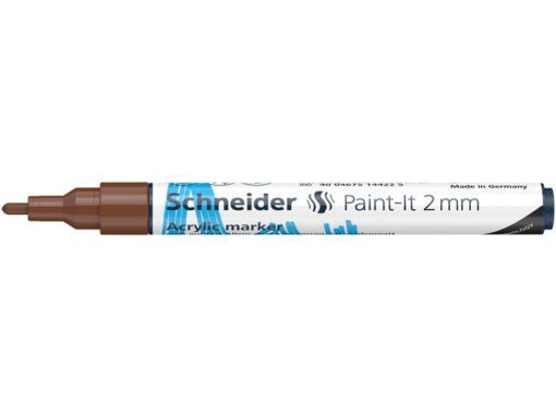 Acryl Marker Schneider Paint-it 310 2mm bruin