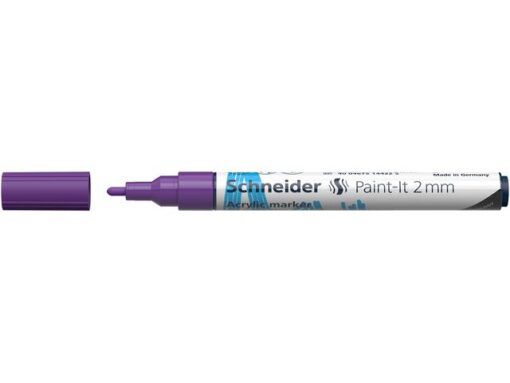 Acryl Marker Schneider Paint-it 310 2mm paars