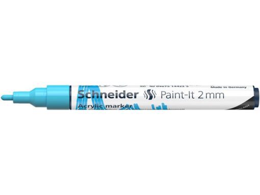 Acryl Marker Schneider Paint-it 310 2mm pastel blauw