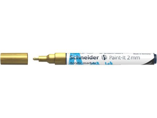 Acryl Marker Schneider Paint-it 310 2mm goud
