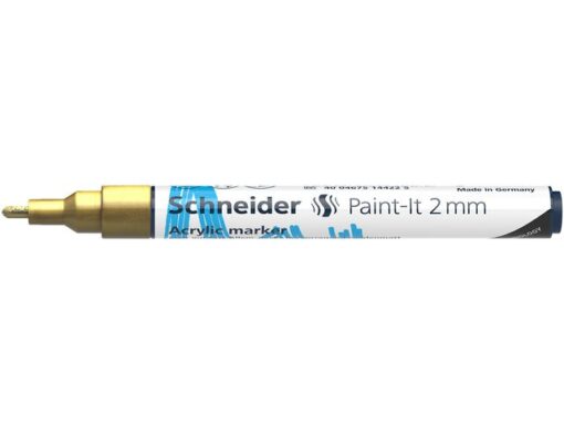 Acryl Marker Schneider Paint-it 310 2mm goud
