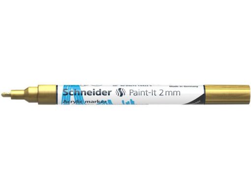 Acryl Marker Schneider Paint-it 310 2mm goud