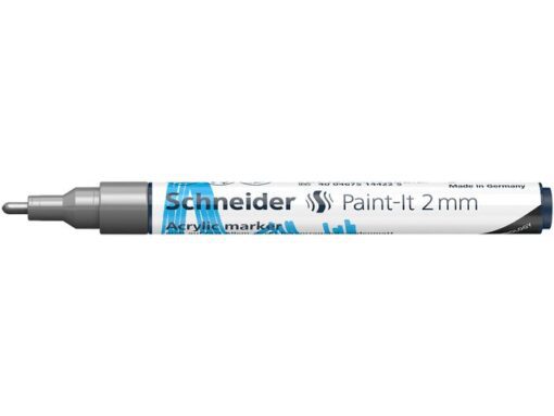 Acryl Marker Schneider Paint-it 310 2mm zilver