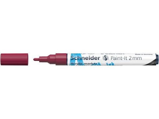 Acryl Marker Schneider Paint-it 310 2mm bordeaux