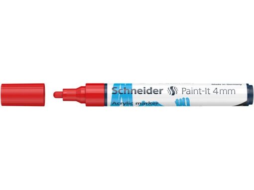 Acryl Marker Schneider Paint-it 320 4mm rood