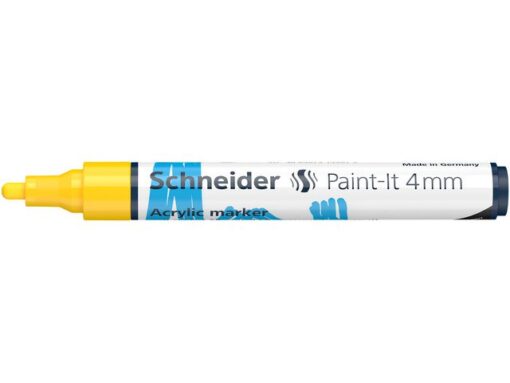 Acryl Marker Schneider Paint-it 320 4mm geel