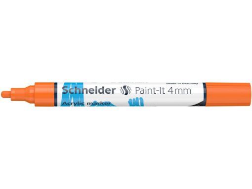 Acryl Marker Schneider Paint-it 320 4mm oranje