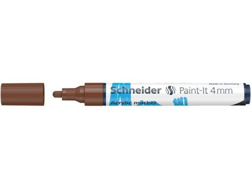 Acryl Marker Schneider Paint-it 320 4mm bruin