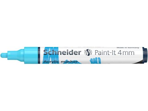 Acryl Marker Schneider Paint-it 320 4mm pastel blauw