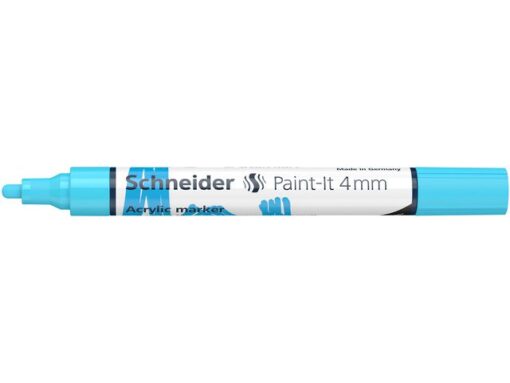 Acryl Marker Schneider Paint-it 320 4mm pastel blauw