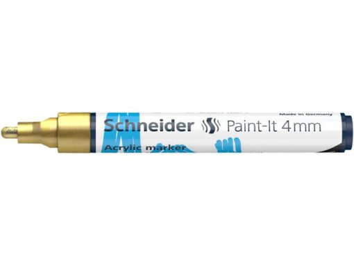 Acryl Marker Schneider Paint-it 320 4mm goud