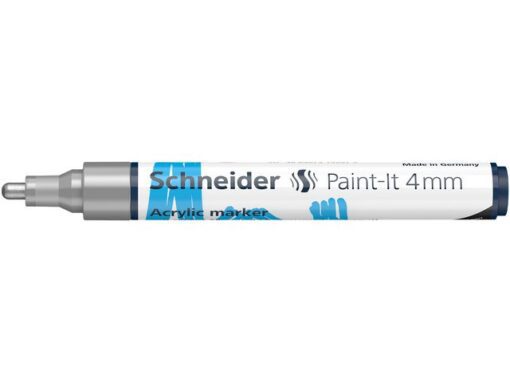 Acryl Marker Schneider Paint-it 320 4mm zilver