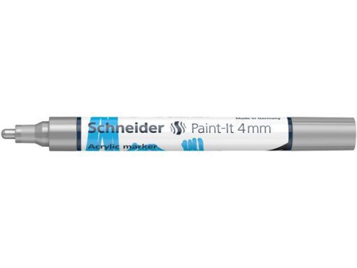 Acryl Marker Schneider Paint-it 320 4mm zilver