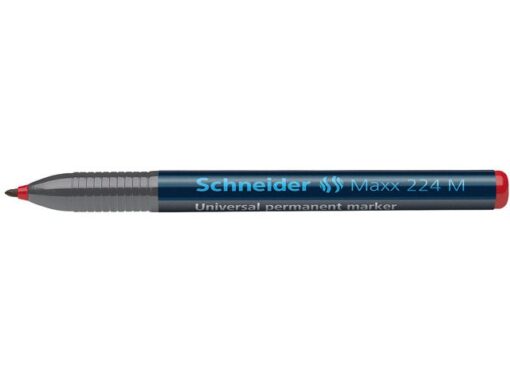 Universele marker Schneider Maxx 224 M permanent rood